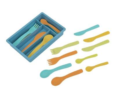 Set de Cubiertos de Bioplstico