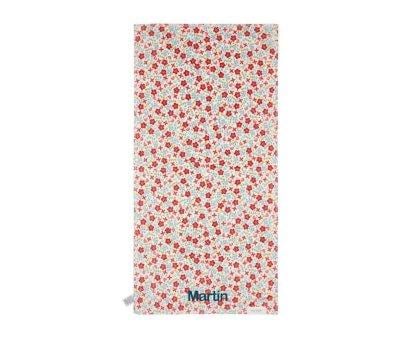 Toalla de Playa Sunny Flowers Multicolor Personalizable