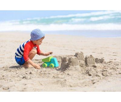Brinquedo de praia Camio Basculante Turquesa RuBi BiBio
