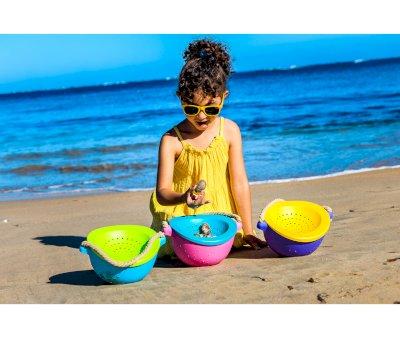 Balde de praia turquesa PoBi BiBio