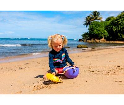 Balde de praia turquesa PoBi BiBio