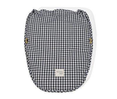 Saco Cuco 2 en 1 I Love Vichy Negro Entretiempo