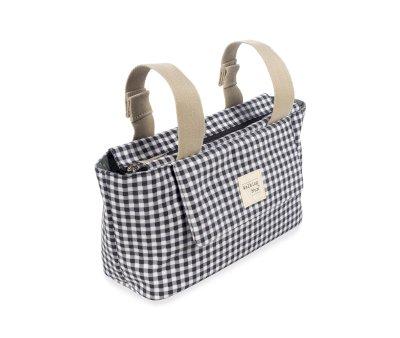 Borsa Organizer Passeggino  I Love Vichy Nero