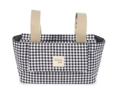 Borsa Organizer Passeggino  I Love Vichy Nero