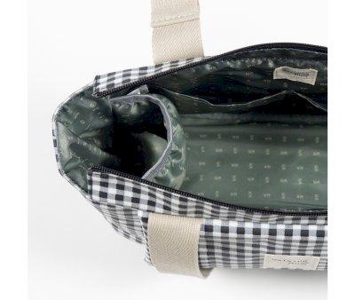 Borsa Organizer Passeggino  I Love Vichy Nero