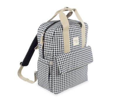Mochila para Silla de Paseo I Love Vichy Negro