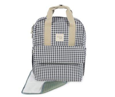 Mochila para Silla de Paseo I Love Vichy Negro