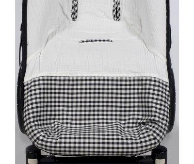 Saco Silla Entretiempo I Love Vichy Negro