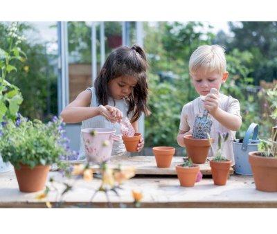 Cubo Metal Fairy Garden