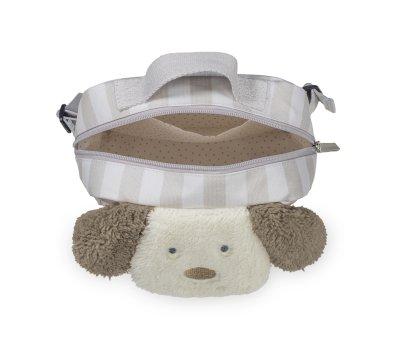 Sac  Dos Chien en Peluche Sintra Beige Personnalisable