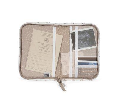 Porta-documentos Botton Flores
