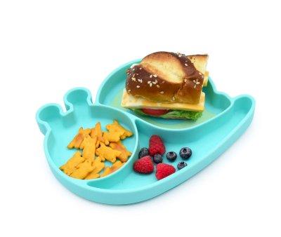 Plato de Silicona con Ventosa Snail