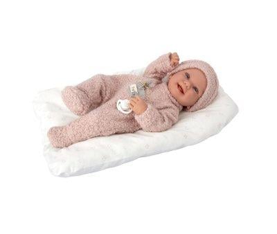Bambola Vinile Elegance Zoe 42 cm con Cuscino