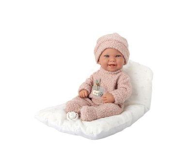 Bambola Vinile Elegance Zoe 42 cm con Cuscino