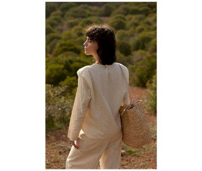 Bolso Raffia Sama Stone