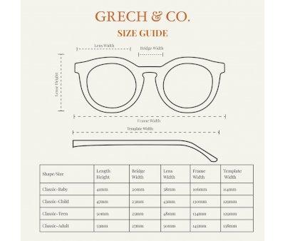 Gafas de Sol Infantil Polarizadas Classic (3-8aos) Fog Tortoise