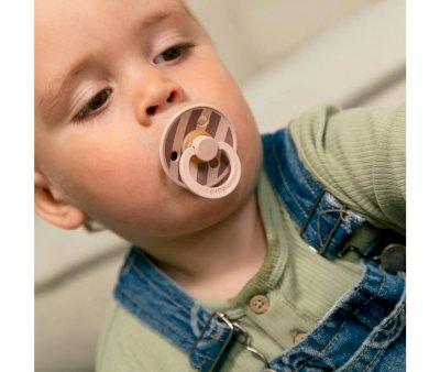 2 Chupetes BIBS Studio Colour Round Block Blush Mix