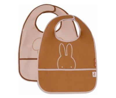 2 Baberos Impermeables Miffy Peekaboo