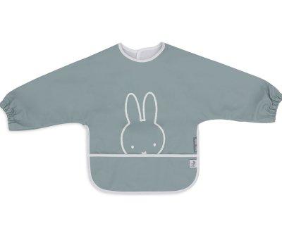 Babero Impermeable con Mangas Miffy Peekaboo Sea Green