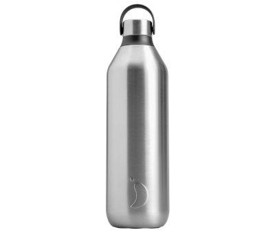 Garrafa de ao inoxidvel srie 2 90% de ao inoxidvel reciclado de 1 litro