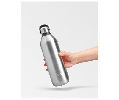Garrafa de ao inoxidvel srie 2 90% de ao inoxidvel reciclado de 1 litro