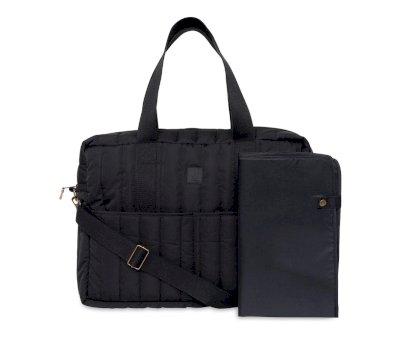 Bolso Carro Beb Puffed Moos Negro