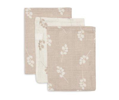 3 Lavette Mussola Wild Rose