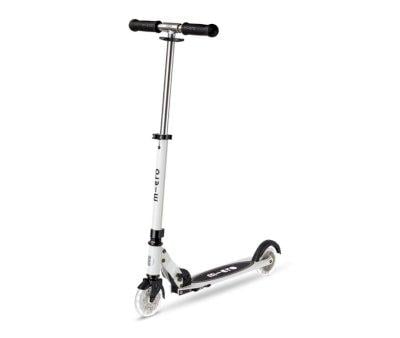 Patinete Micro Sprite Glow LED White