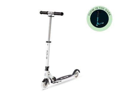 Patinete Micro Sprite Glow LED White