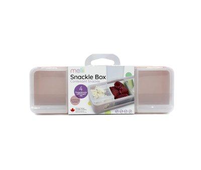 Caja Snackle 4 Compartimentos Pink