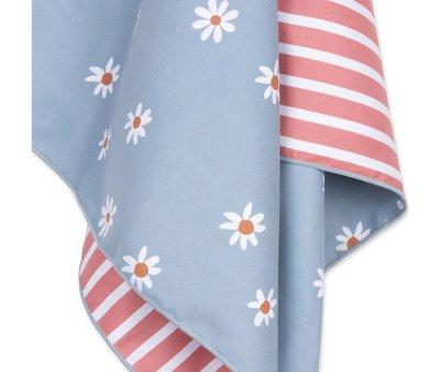 Toalla de Microfibra Daisy Flowers Personalizable
