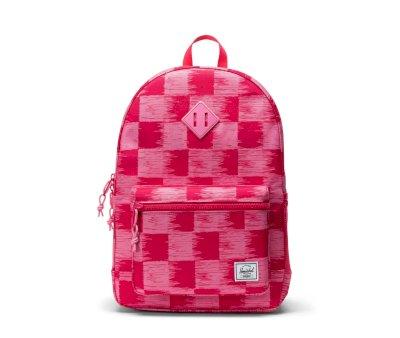 Mochila Herschel Heritage Youth Check Yourself Raspberry Personalizable