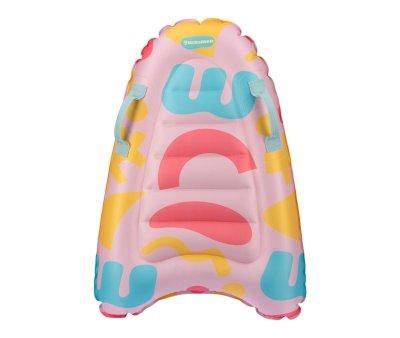 Prancha de bodyboard inflvel Rosa Claro Makaio