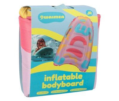 Prancha de bodyboard inflvel Rosa Claro Makaio