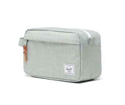 Beauty Case Chapter Travel Kit Iceberg Green Crosshatch