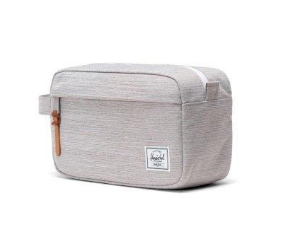 Beauty Case Chapter Travel Kit  Light Grey Crosshatch