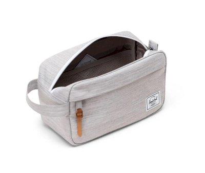 Beauty Case Chapter Travel Kit  Light Grey Crosshatch