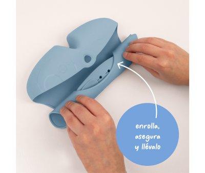 Babete silicone Ocean  Roll-Up