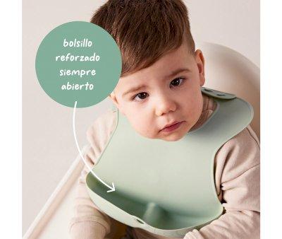 Babete silicone Ocean  Roll-Up