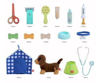 Set Clinica Veterinaria con Perrito
