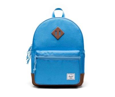 Mochila Herschel Heritage Kids Azure Blue/Saddle Brown Personalizable