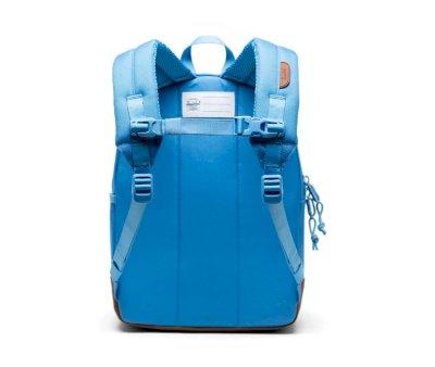 Mochila Herschel Heritage Kids Azure Blue/Saddle Brown Personalizable