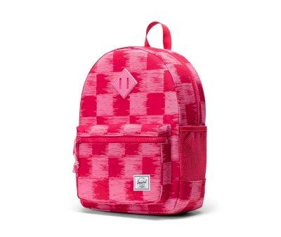 Mochila Herschel Heritage Kids Check Yourself Raspberry Personalizable