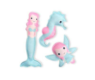 Diving Set of 3 Toys, Mermaid, Fairy and Seahorse