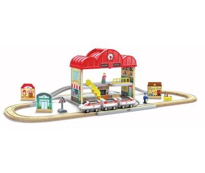 Set de Estacin de Tren Porttil 40 Piezas