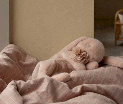 Peluche Sleeping Bunny Plush Light Powder Piccolo