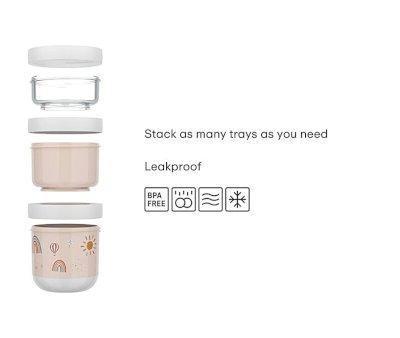 Pack 3 Dispensadores de Comida Apilable Mio Fairy Garden