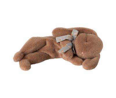 Peluche Sleeping Bunny Plush Light Brown Piccolo