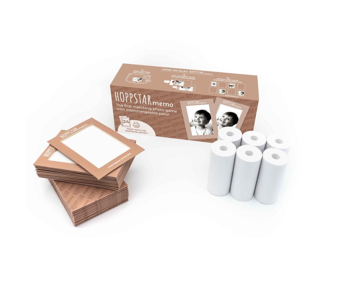 Hoppstar Memo with 6 Rolls of Paper