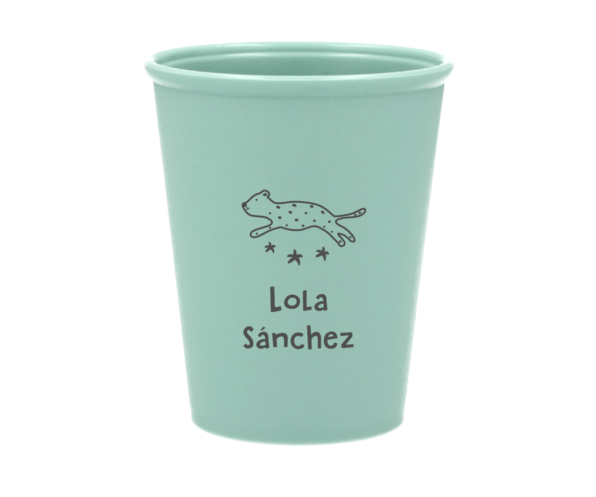 Copo personalizado Leopardo (+ cores)